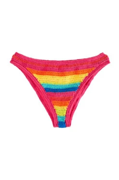 RAINBOW CROCHET BIKINI BOTTOM -Trend Farm Rio 299781 05