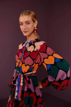 Farm Rio Full Of Hearts Mini Dress -Trend Farm Rio 301905 03