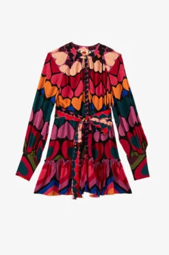 Farm Rio Full Of Hearts Mini Dress -Trend Farm Rio 301905 06