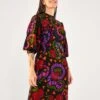 Farm Rio Black Jungle Fruits Midi Dress 2 Farm Rio Black Jungle Fruits Midi Dress -Trend Farm Rio 301928 01