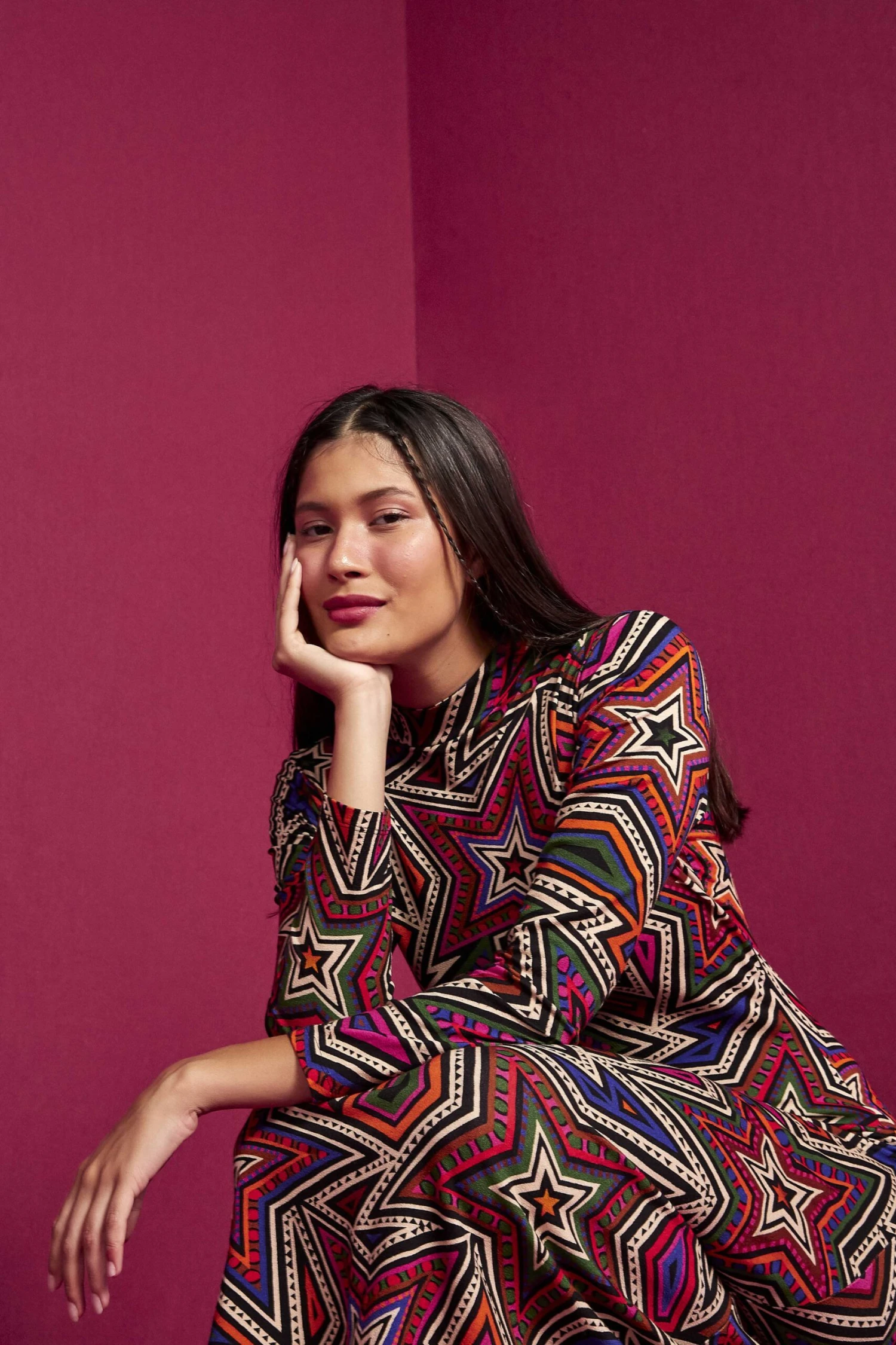 Farm Rio Mystic Trip Lenzing™ Ecovero™ Jersey Dress 5 Farm Rio Mystic Trip Lenzing™ Ecovero™ Jersey Dress - Image 3