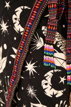 Farm Rio Black & White Cerrado Sky Wrap Skirt -Trend Farm Rio 301945 05 2bbc7df2 63b6 4cbb 9a71 38a776dbcc32