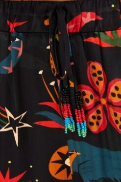 Farm Rio Black Cerrado Sky Pants -Trend Farm Rio 301994 06