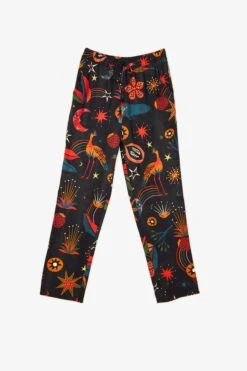 Farm Rio Black Cerrado Sky Pants -Trend Farm Rio 301994 07