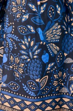 Farm Rio Black Macaw Forest Midi Dress 12 Farm Rio Black Macaw Forest Midi Dress -Trend Farm Rio 303774 05