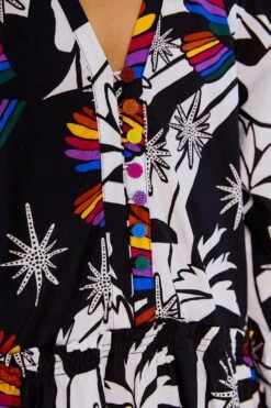 Farm Rio Toucans Wave Organic Cotton Mini Dress 10 Farm Rio Toucans Wave Organic Cotton Mini Dress -Trend Farm Rio 303908 04