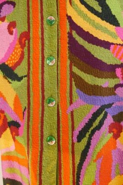 Farm Rio Toucans Scarf Lenzing™ Ecovero™ Viscose Midi Dress -Trend Farm Rio 303966 05