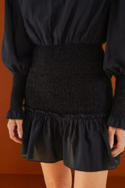 Farm Rio Black Heart Neckline Mini Dress 12 Farm Rio Black Heart Neckline Mini Dress -Trend Farm Rio 304117 05 1