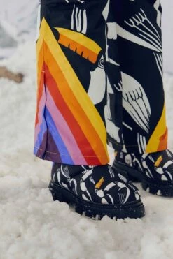 Farm Rio Black Graphic Toucans Ski Pants -Trend Farm Rio 304126 03