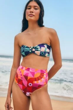 Farm Rio Ombre Graphic Toucans Bikini Bottom
