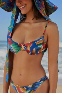 Farm Rio Chevron Toucans Bikini Top -Trend Farm Rio 304293 03