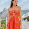Farm Rio Pink Copacabana Mini Dress -Trend Farm Rio 306062 01