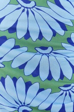 Farm Rio Green Copacabana Asymmetrical Midi Dress -Trend Farm Rio 306071 04