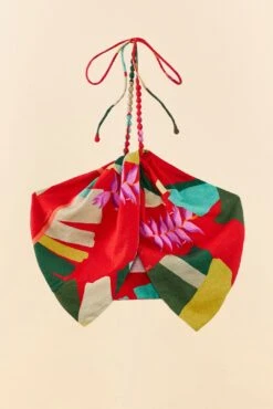 Farm Rio Red Heliconia Crop Top -Trend Farm Rio 306084 05