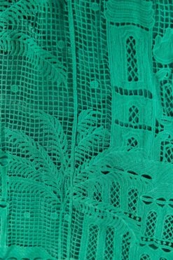 Farm Rio Green Morada Boa Guipure Dress 11 Farm Rio Green Morada Boa Guipure Dress -Trend Farm Rio 306101 05