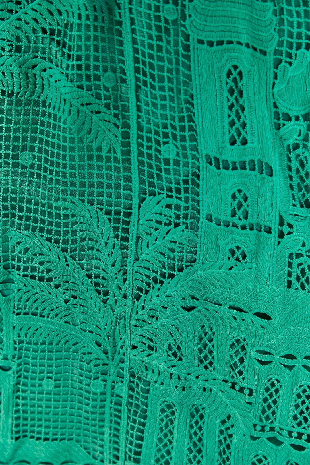 Farm Rio Green Morada Boa Guipure Dress 7 Farm Rio Green Morada Boa Guipure Dress - Image 5