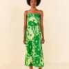Farm Rio Tropical Groove Circle Cut Out Midi Dress 2 Farm Rio Tropical Groove Circle Cut Out Midi Dress -Trend Farm Rio 306167 04
