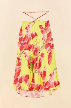 Farm Rio Lime Sweet Jungle Lenzing™ Ecovero™ Viscose Skirt -Trend Farm Rio 306304 06