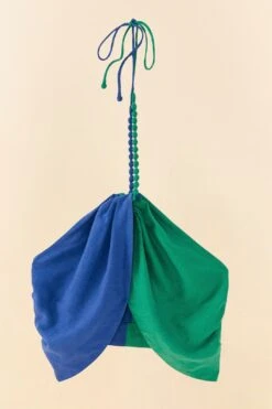 Farm Rio Blue And Green Crop Top -Trend Farm Rio 306345 04