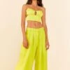 Farm Rio Lime Green Pants -Trend Farm Rio 306349 01