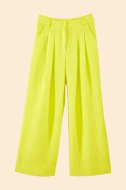 Farm Rio Lime Green Pants -Trend Farm Rio 306349 06