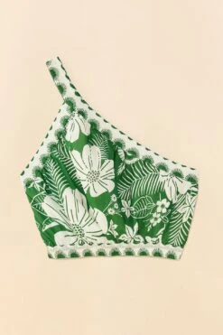 Farm Rio Off-White Macaw Elegance Crop Top 11 Farm Rio Off-White Macaw Elegance Crop Top -Trend Farm Rio 306377 05