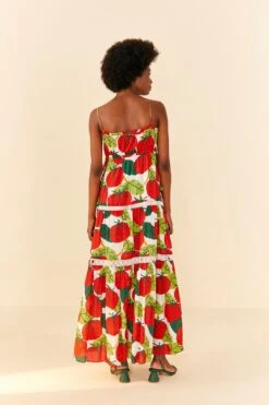 Farm Rio Tomato Midi Dress -Trend Farm Rio 306390 04