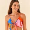 Farm Rio Mixed Rainbow Toucans Crop Top -Trend Farm Rio 306649 01