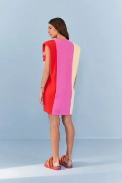 Farm Rio Mixed Prints Organic Cotton Mini Dress -Trend Farm Rio 306714 04