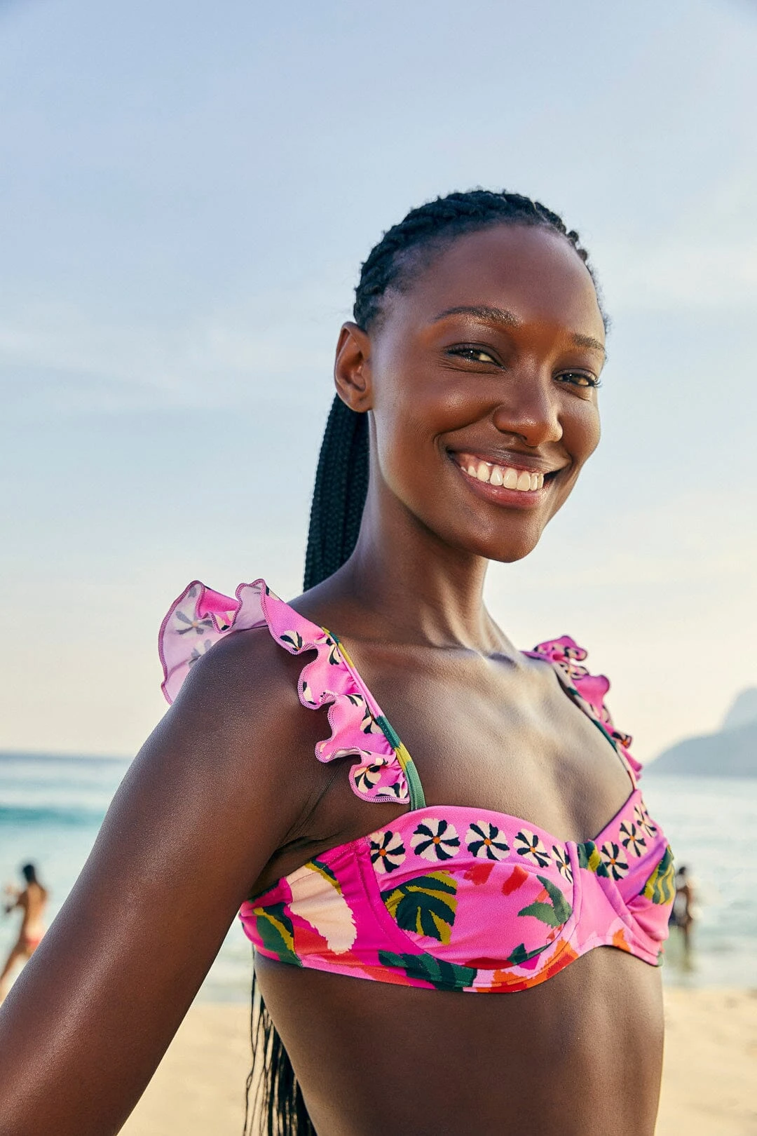 Farm Rio Pink Leopard Forest Underwire Bikini Top 3 Farm Rio Pink Leopard Forest Underwire Bikini Top