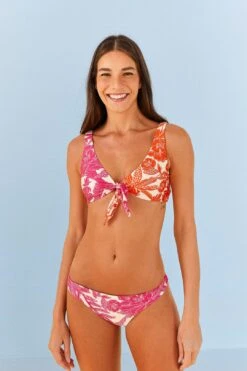 Farm Rio Tropical Woodcut Bikini Top -Trend Farm Rio 307087 02