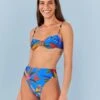Farm Rio Blue Macaw Party Underwire Bikini Top -Trend Farm Rio 307134 03