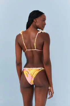 Farm Rio Pink Banana Taste Ruffle Bikini Top -Trend Farm Rio 307163 04