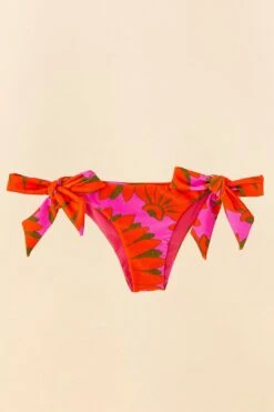 Farm Rio Pink Copacabana Side Tie Bikini Bottom -Trend Farm Rio 307168 06