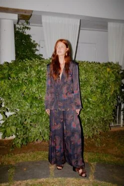 Farm Rio Sequin Toucans Lenzing™ Ecovero™ Viscose Pants 10 Farm Rio Sequin Toucans Lenzing™ Ecovero™ Viscose Pants -Trend Farm Rio 308186 04