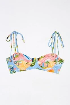 Farm Rio Rio Stamps Underwire Bikini Top -Trend Farm Rio 308494 05