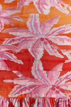 Farm Rio Red Coconut Tree Mini Dress -Trend Farm Rio 309146 05