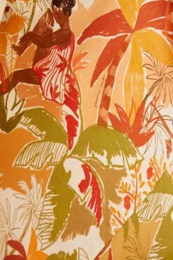 Farm Rio Sand Leopard Forest Midi Dress -Trend Farm Rio 309150 05