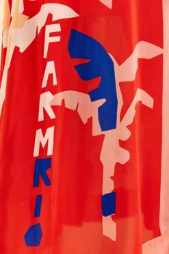 Farm Rio Brasil Bahia Scarves Midi Dress -Trend Farm Rio 309309 05