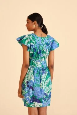 Farm Rio Green Jungle Panther Mini Dress 10 Farm Rio Green Jungle Panther Mini Dress -Trend Farm Rio 309352 04