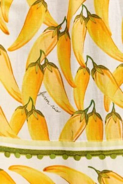 Farm Rio Off-White Peppers Maxi Skirt -Trend Farm Rio 309400 05