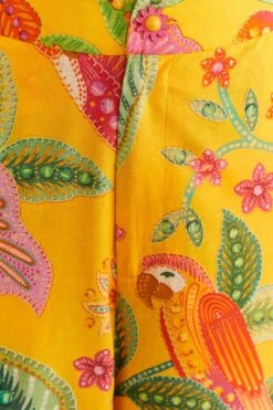 Farm Rio Yellow Macaw Bloom Pants -Trend Farm Rio 309404 05