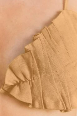 Farm Rio Beige Leaf Crop Top 11 Farm Rio Beige Leaf Crop Top -Trend Farm Rio 309419 04