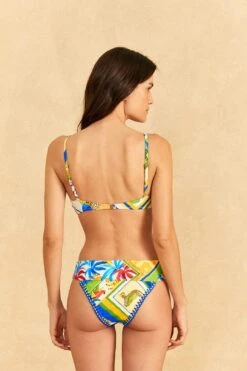Farm Rio Bahia Mixed Scarves Underwire Bikini Top -Trend Farm Rio 310572 04