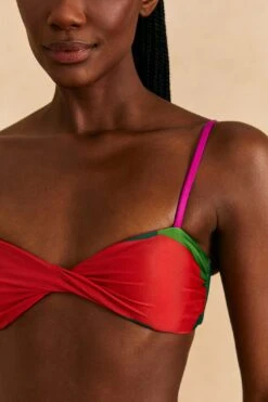 Farm Rio Colorful Leaves Bikini Top -Trend Farm Rio 310630 03