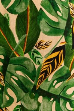 Farm Rio Tropical Leaves Midi Dress -Trend Farm Rio 311337 05