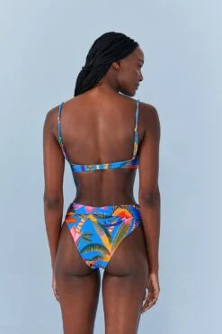 Farm Rio Blue Macaw Party Crochet Bikini Top -Trend Farm Rio 311539 04