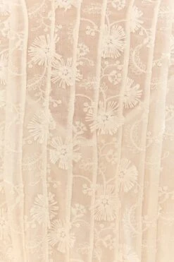 Farm Rio Off-White 3d Flower Pleated Mini Dress -Trend Farm Rio 312366 08