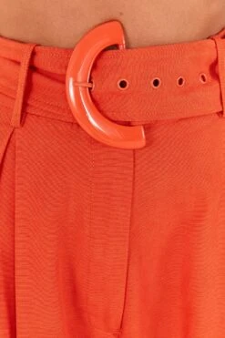 Farm Rio Orange Tailored Pants -Trend Farm Rio 312657 04