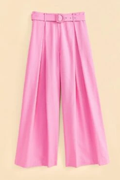 Farm Rio Pink Tailored Pants -Trend Farm Rio 313627 06
